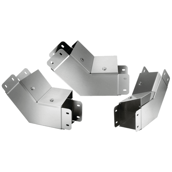 Hoffman CTS66EIC45SS 45-Degree Elbows, 6.00x6.00, SS Type 304, Inside Cover Sloped Hoffman CTS66EIC45SS 45-Degree Elbows, 6.00x6.00, SS Type 304, Inside Cover Sloped
