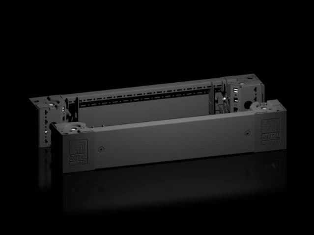 Rittal 8640002 VX Base/plinth corner piece, with base/plinth trim panel, front and rear, H: 100 mm, for W: 600 mm, sheet steel Rittal 8640002 VX Base/plinth corner piece, with base/plinth trim panel, front and rear, H: 100 mm, for W: 600 mm, sheet steel