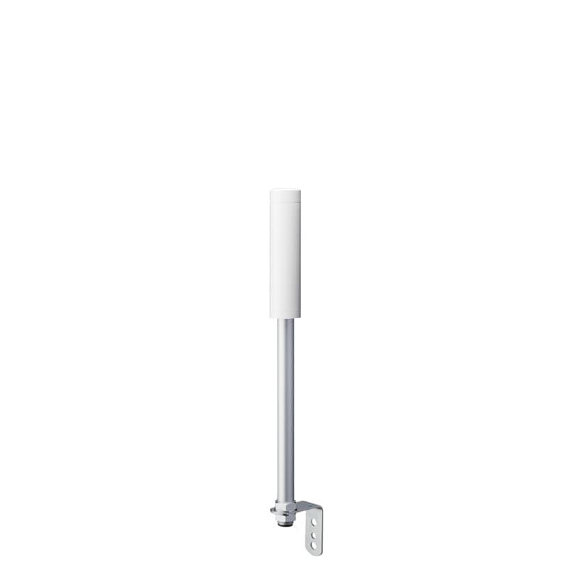 Patlite LR4-M2LJNW 40mm Signal Tower Base Unit, 100-240V AC, Pole Mount with L Bracket and Cable, No Flashing/Buzzer, Off-white Patlite LR4-M2LJNW 40mm Signal Tower Base Unit, 100-240V AC, Pole Mount with L Bracket and Cable, No Flashing/Buzzer, Off-white