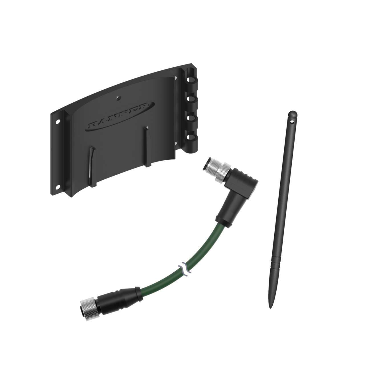 Banner IVURDM-QDK-815RA Interconnect cordset 8-pin M12 Right-Angle; to 8-pin M12 Straight 4.57 m (15 ft); with Mounting Bracket and Stylus Banner IVURDM-QDK-815RA Interconnect cordset 8-pin M12 Right-Angle; to 8-pin M12 Straight 4.57 m (15 ft); with Mounting Bracket and Stylus