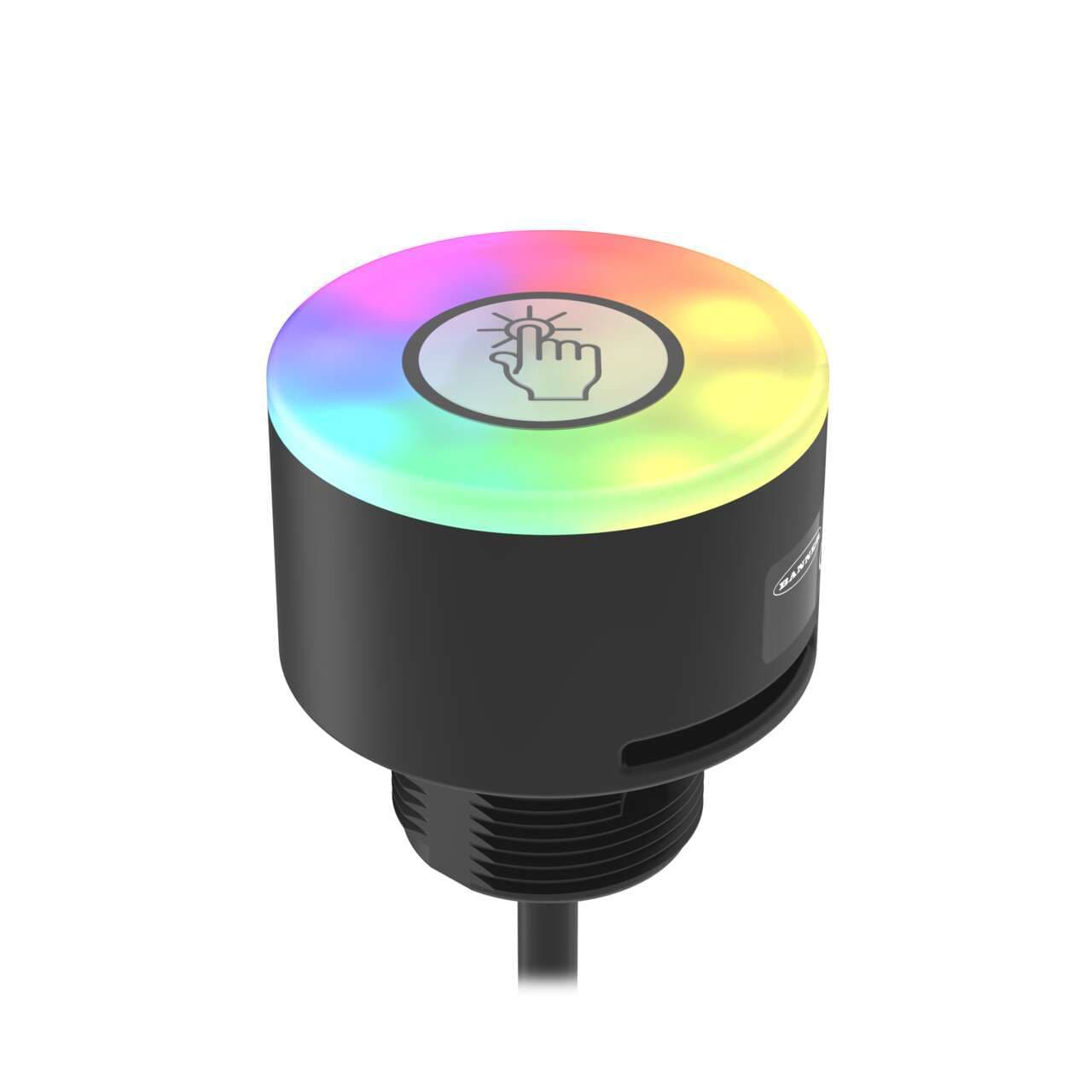 Banner K50PTCAMRGB7A K50 Pro Compact Touch: 7-Color RGB Touch Sensor with Audible; 12-30 V dc; Polycarbonate; IP67 IP69K; Bimodal, NO, Momentary; Multicolor; 2 m (6.5 ft) Integral Cable Banner K50PTCAMRGB7A K50 Pro Compact Touch: 7-Color RGB Touch Sensor with Audible; 12-30 V dc; Polycarbonate; IP67 IP69K; Bimodal, NO, Momentary; Multicolor; 2 m (6.5 ft) Integral Cable