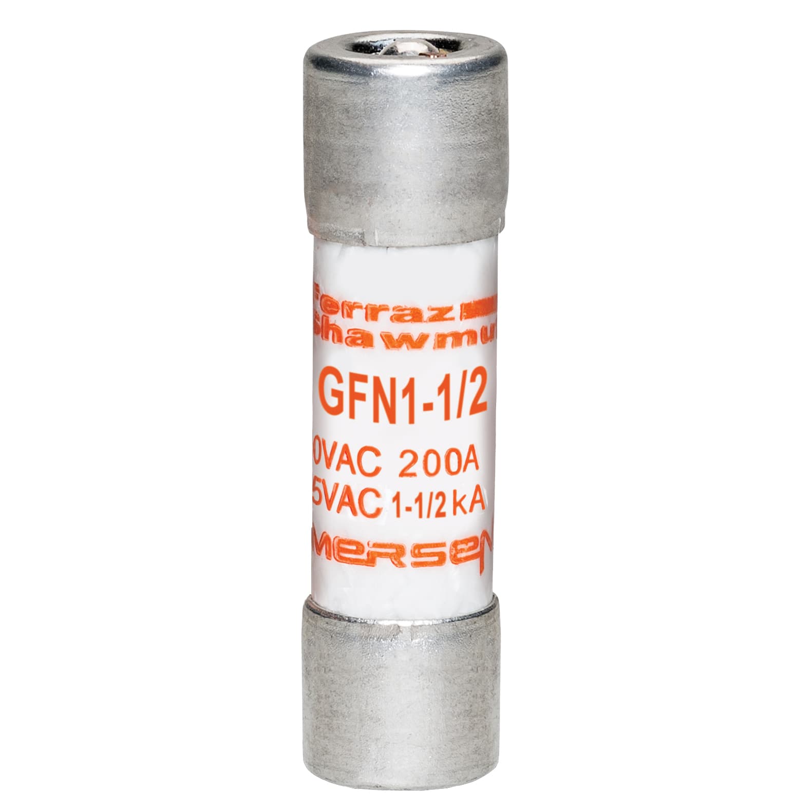 Mersen GFN1-1/2 GFN1-1/2 Mersen - Fuse GFN - Midget - Time-Delay 250VAC 1.5A Ferrule Visual Indicator Mersen GFN1-1/2 GFN1-1/2 Mersen - Fuse GFN - Midget - Time-Delay 250VAC 1.5A Ferrule Visual Indicator
