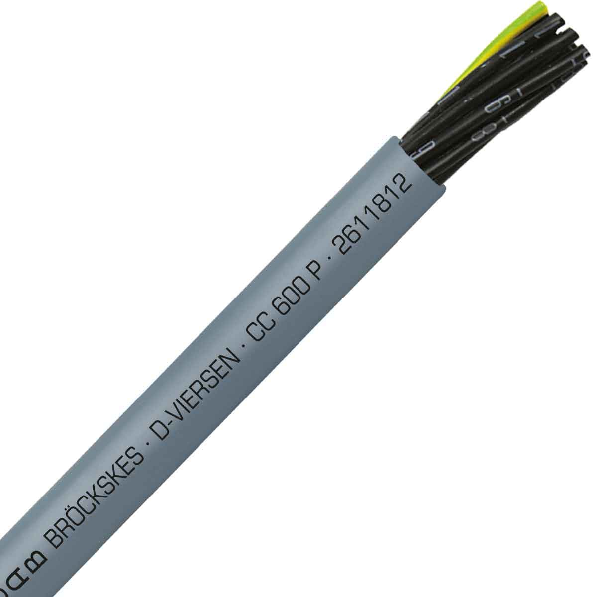 SAB 2611812 CC 600 P - 18 AWG/12c, oil resistant PUR flexible control cable, 600V, UL, CSA, CE, RoHS SAB 2611812 CC 600 P - 18 AWG/12c, oil resistant PUR flexible control cable, 600V, UL, CSA, CE, RoHS