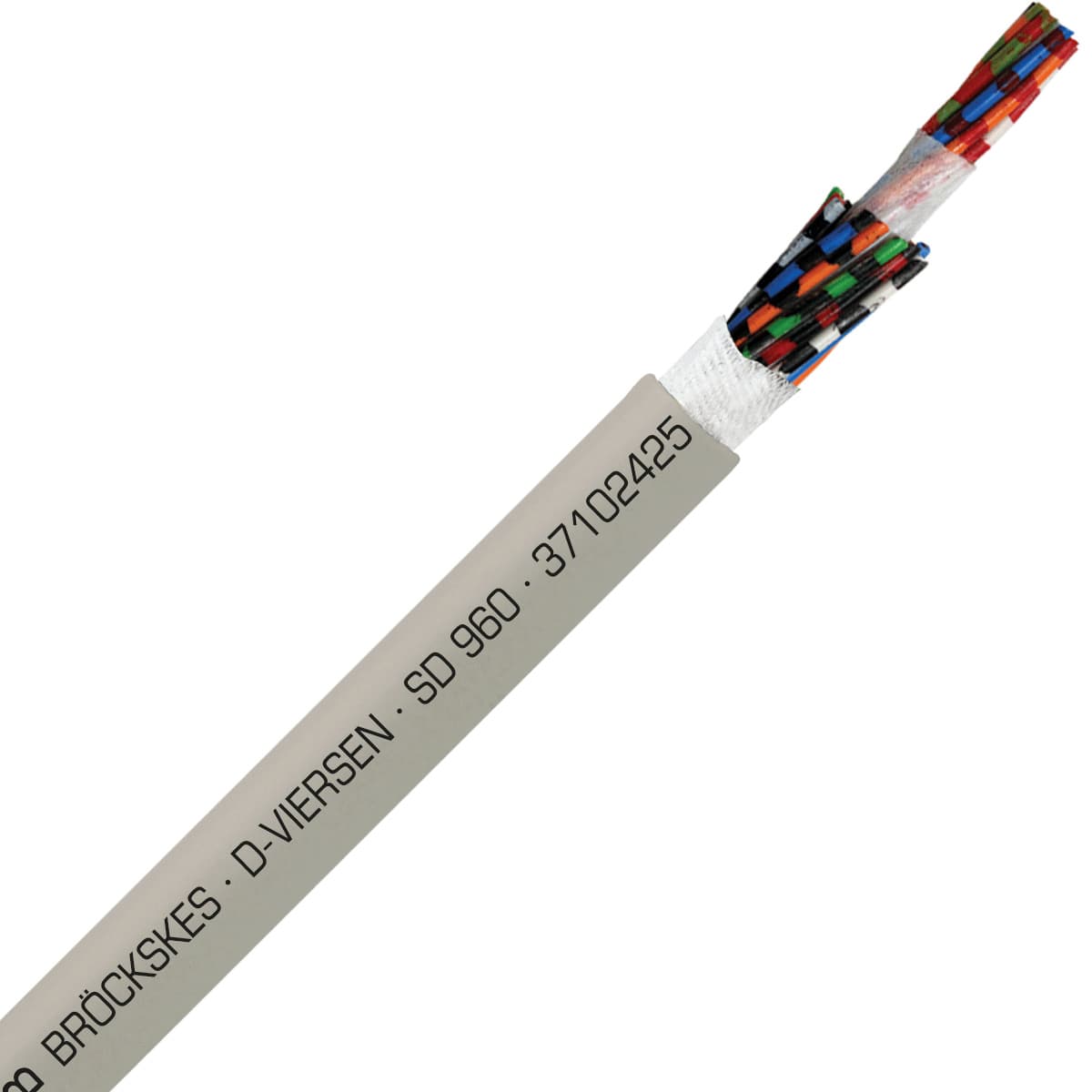 SAB 37102425 SD 960 - 24 AWG/25c, oil resistant, continuous flex PVC data and communication cable, UL, CE, RoHS SAB 37102425 SD 960 - 24 AWG/25c, oil resistant, continuous flex PVC data and communication cable, UL, CE, RoHS