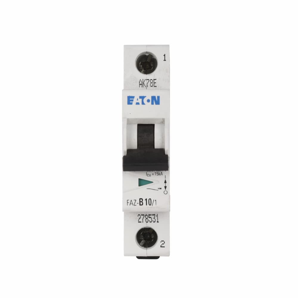 Eaton FAZ-Z4/1 Eaton FAZ supplementary protector,UL 1077 Industrial miniature circuit breaker - supplementary protector,4 A,15 kAIC,Single-pole,240/415 V,2-3X /n,Standard terminals,Z Curve Eaton FAZ-Z4/1 Eaton FAZ supplementary protector,UL 1077 Industrial miniature circuit breaker - supplementary protector,4 A,15 kAIC,Single-pole,240/415 V,2-3X /n,Standard terminals,Z Curve