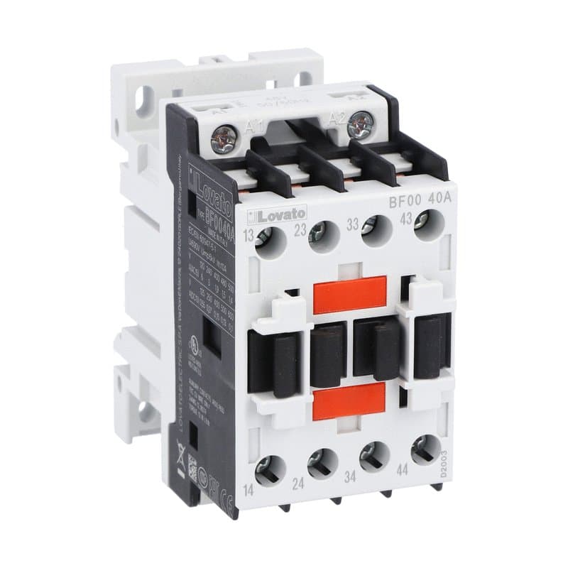 Lovato Electric BF0040A02460 BF0040A02460 Lovato - Control relay with AC coil 60Hz, 24VAC, 4NO Lovato Electric BF0040A02460 BF0040A02460 Lovato - Control relay with AC coil 60Hz, 24VAC, 4NO