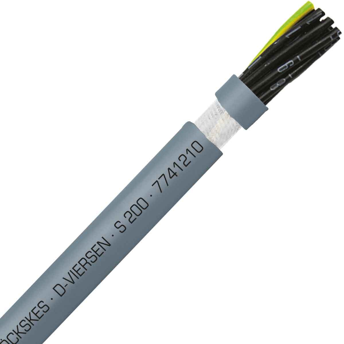 SAB 7741210 S 200 - 18 AWG/12c, halogen free continuous flex oil resistant data & control cable, CE, RoHS SAB 7741210 S 200 - 18 AWG/12c, halogen free continuous flex oil resistant data & control cable, CE, RoHS