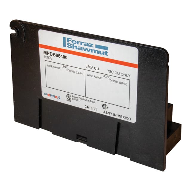 MPDB66400 Part Image. Manufactured by Mersen.