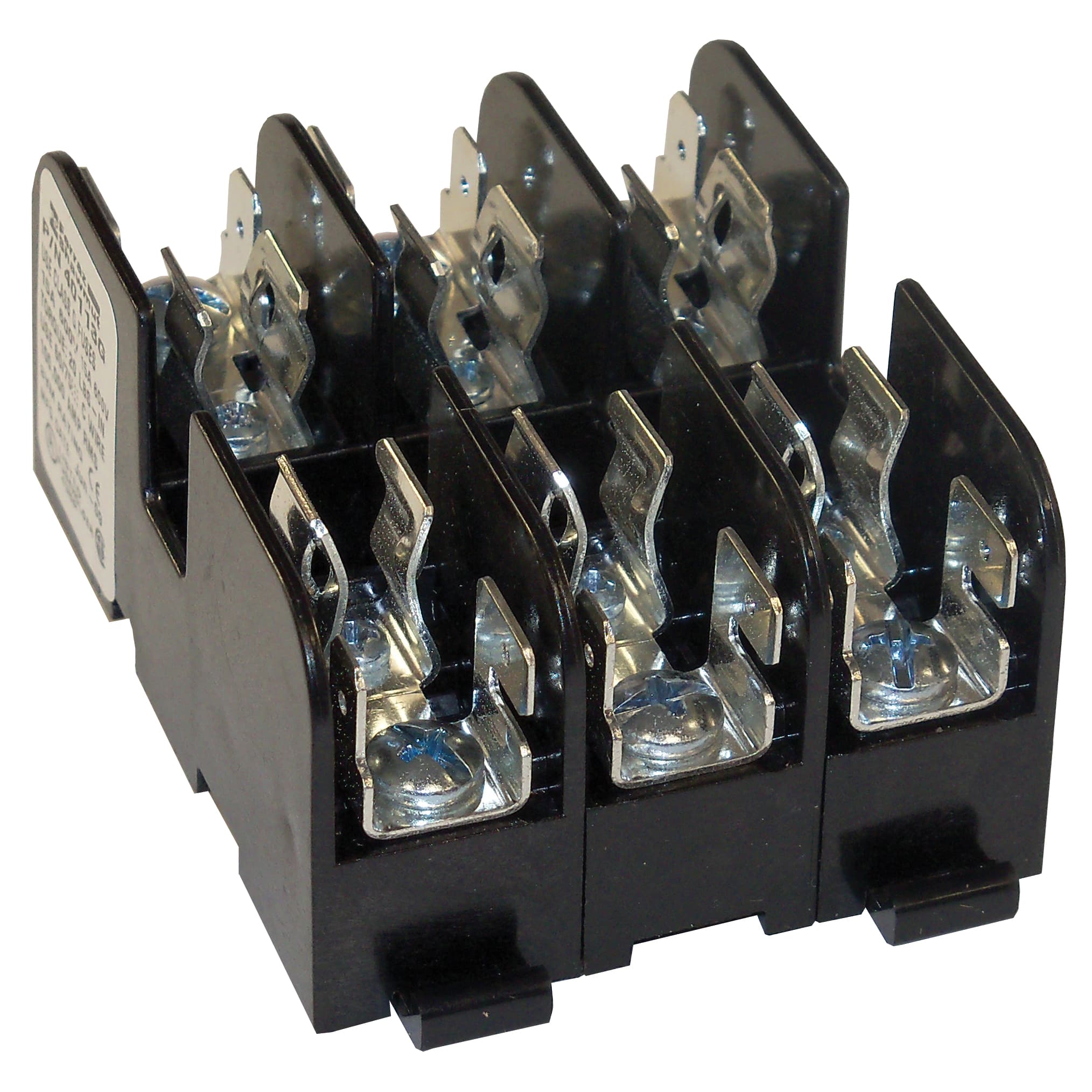Mersen 40113G 40113G Mersen - Fuse Block 600VAC 600VDC Class G 15A 3-Pole Screw with Reinforced Clip Mersen 40113G 40113G Mersen - Fuse Block 600VAC 600VDC Class G 15A 3-Pole Screw with Reinforced Clip
