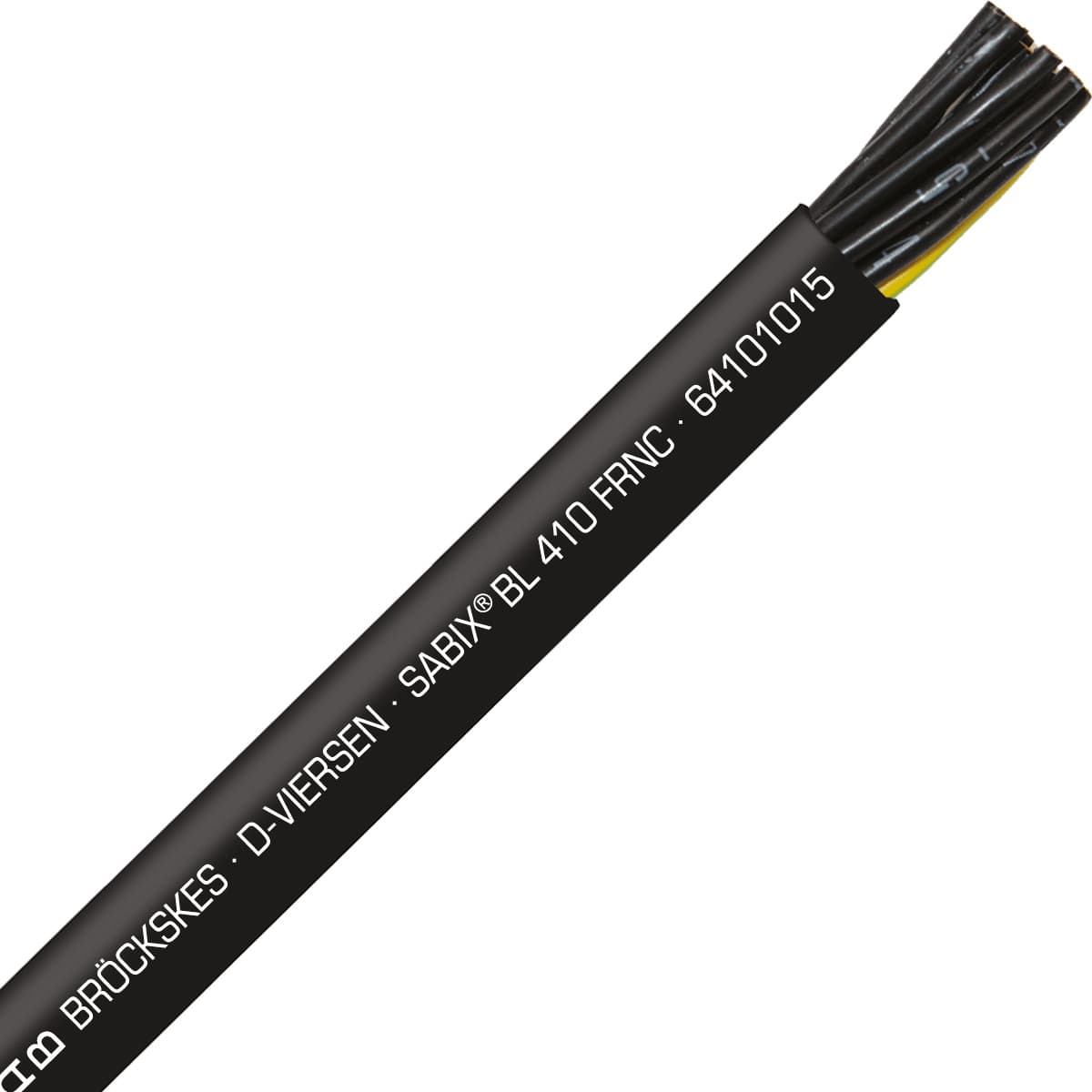 SAB 64101015 SABIX BL 410 FRNC - 16 AWG/10c, halogen-free flame retardant flexible power cable for shipboard, DNV-GL, CE, RoHS SAB 64101015 SABIX BL 410 FRNC - 16 AWG/10c, halogen-free flame retardant flexible power cable for shipboard, DNV-GL, CE, RoHS