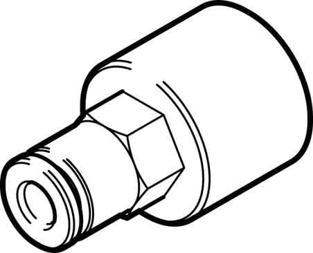 Festo 578356 push-in fitting NPQH-D-G14F-Q6-P10 Size: Standard, Nominal size: 5 mm, Assembly position: Any, Container size: 10, Design structure: Push/pull principle Festo 578356 push-in fitting NPQH-D-G14F-Q6-P10 Size: Standard, Nominal size: 5 mm, Assembly position: Any, Container size: 10, Design structure: Push/pull principle