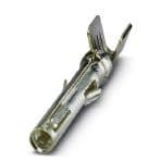 Phoenix Contact 1004366 Crimp contact, contact diameter: 1.6 mm, rolled, Socket, contact material: Cu alloy, nickel-plated, contact surface: silver-plated, connection cross section: 1.5 mm² ... 2.5 mm², AWG 16 ... 14 Phoenix Contact 1004366 Crimp contact, contact diameter: 1.6 mm, rolled, Socket, contact material: Cu alloy, nickel-plated, contact surface: silver-plated, connection cross section: 1.5 mm² ... 2.5 mm², AWG 16 ... 14