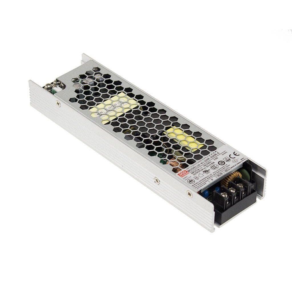 MEAN WELL UHP-200R-36 AC-DC Slim Single output enclosed power supply with PFC; Output 36VDC at 5.6A; DC OK signal MEAN WELL UHP-200R-36 AC-DC Slim Single output enclosed power supply with PFC; Output 36VDC at 5.6A; DC OK signal