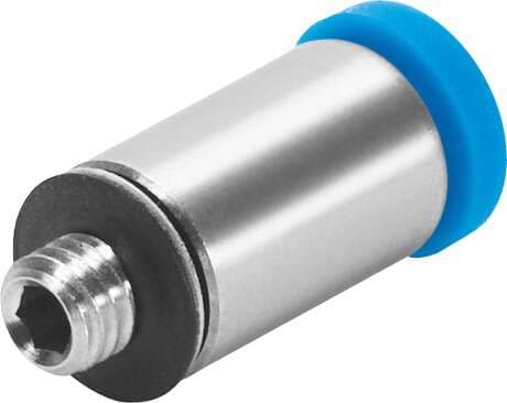 Festo 132918 push-in fitting QSM-M5-6-I-R-100 male thread with internal hexagon socket. Size: Mini, Nominal size: 2,6 mm, Type of seal on screw-in stud: Sealing ring, Assembly position: Any, Container size: 100 Festo 132918 push-in fitting QSM-M5-6-I-R-100 male thread with internal hexagon socket. Size: Mini, Nominal size: 2,6 mm, Type of seal on screw-in stud: Sealing ring, Assembly position: Any, Container size: 100