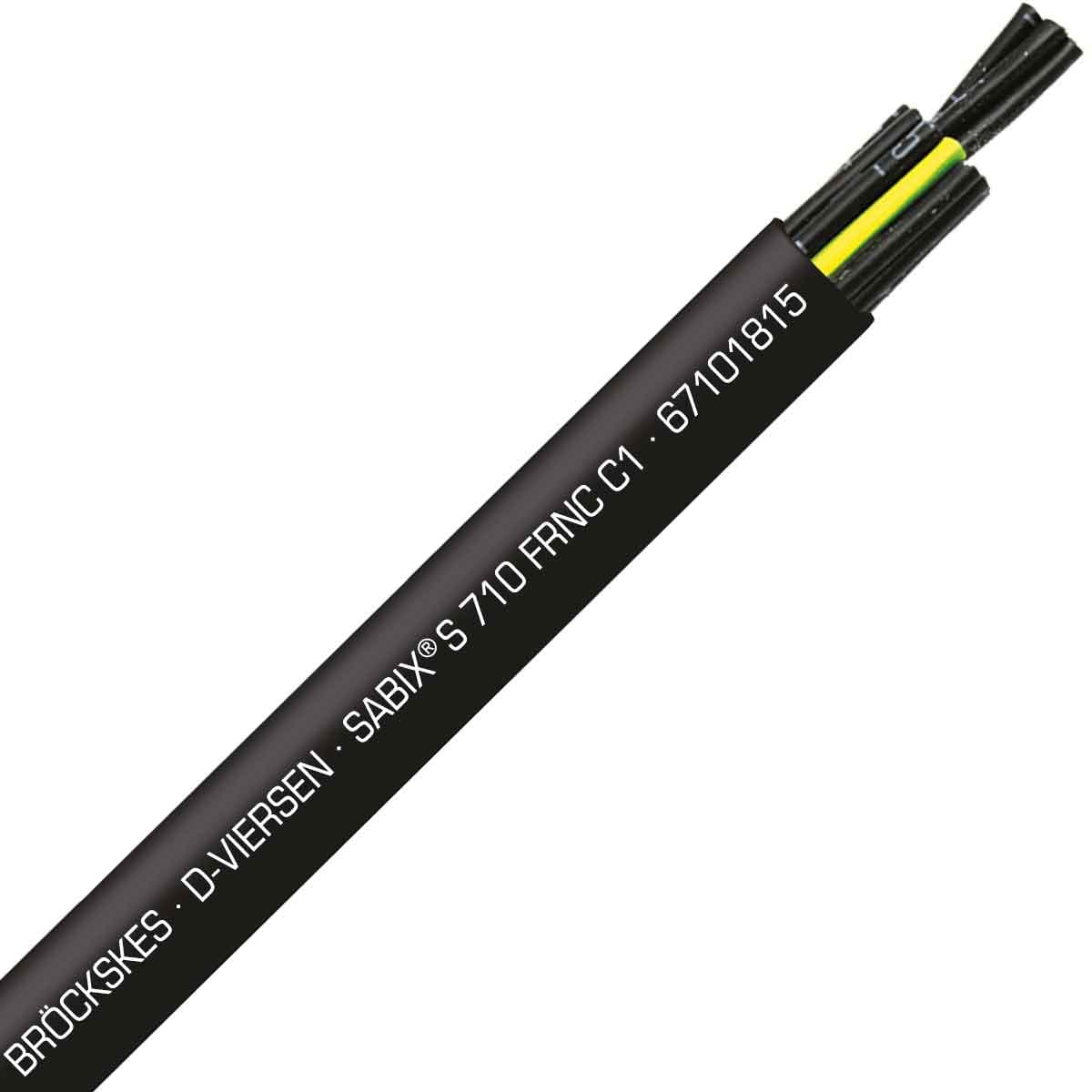 SAB 67101815 SABIX S 710 FRNC C1 - 16 AWG/18c, halogen-free flame retardant continuous flex control cable, CE, RoHS SAB 67101815 SABIX S 710 FRNC C1 - 16 AWG/18c, halogen-free flame retardant continuous flex control cable, CE, RoHS