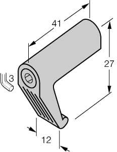 KLI3 Part Image. Manufactured by Turck.