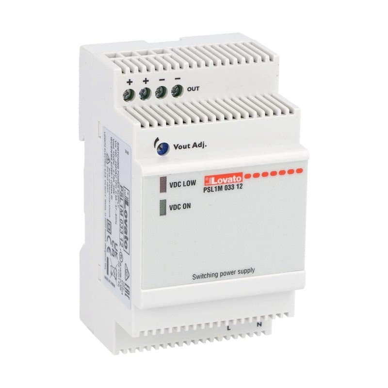 Lovato Electric PSL1M03624 PSL1M03624 Lovato - Modular switching power supply, single-phase. 24VDC, 1.5A/36W Lovato Electric PSL1M03624 PSL1M03624 Lovato - Modular switching power supply, single-phase. 24VDC, 1.5A/36W