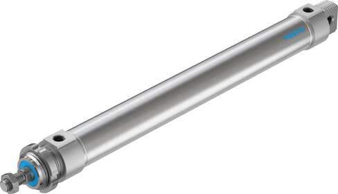 Festo 195999 round cylinder DSNU-40-320-P-A For position sensing, with elastic cushioning rings in end positions. Various mounting options, with or without additional mounting components. Stroke: 320 mm, Piston diameter: 40 mm, Piston rod thread: M12x1,25, Cushioning: Festo 195999 round cylinder DSNU-40-320-P-A For position sensing, with elastic cushioning rings in end positions. Various mounting options, with or without additional mounting components. Stroke: 320 mm, Piston diameter: 40 mm, Piston rod thread: M12x1,25, Cushioning: