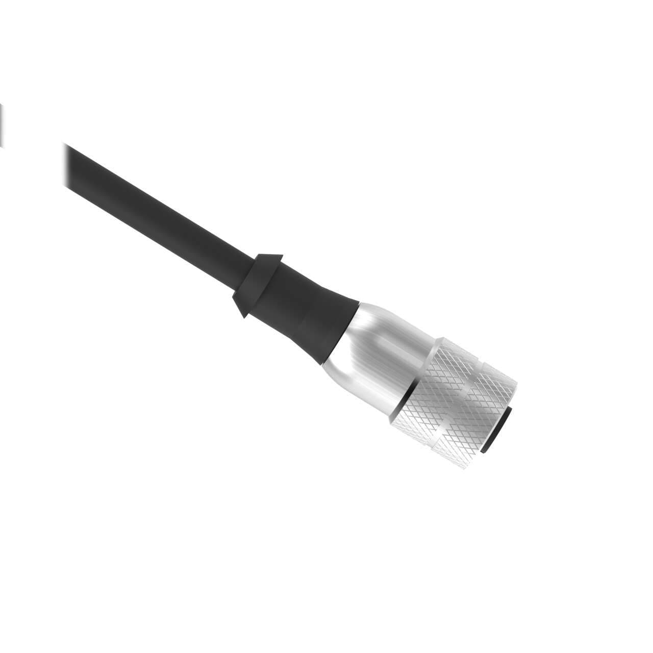 Banner MQAC2-406 Cordset: Single Ended MICRO; 4-pin Straight Female C Code; 2 m (6.56 ft) 4x22 Black PVC Jacket; Nickel-Plated Brass Coupling Nut Banner MQAC2-406 Cordset: Single Ended MICRO; 4-pin Straight Female C Code; 2 m (6.56 ft) 4x22 Black PVC Jacket; Nickel-Plated Brass Coupling Nut