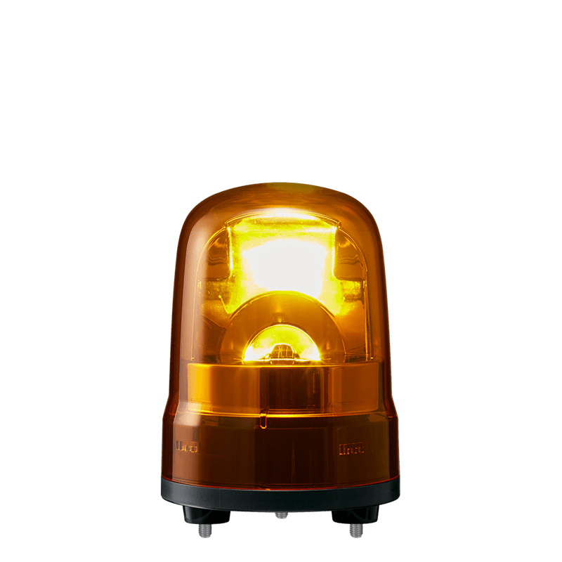Patlite SKH-M2T-Y 100mm, Rotating Signal Beacon, 100-240V AC, 3-Screw Mount with Terminal Block, Amber Patlite SKH-M2T-Y 100mm, Rotating Signal Beacon, 100-240V AC, 3-Screw Mount with Terminal Block, Amber