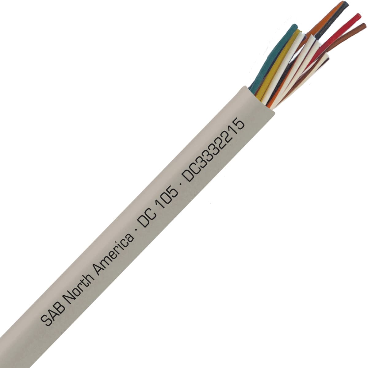 SAB DC3332215 DC 105 - 22 AWG/15c, flexible oil resistant data cable, UL, CSA, CE, RoHS SAB DC3332215 DC 105 - 22 AWG/15c, flexible oil resistant data cable, UL, CSA, CE, RoHS