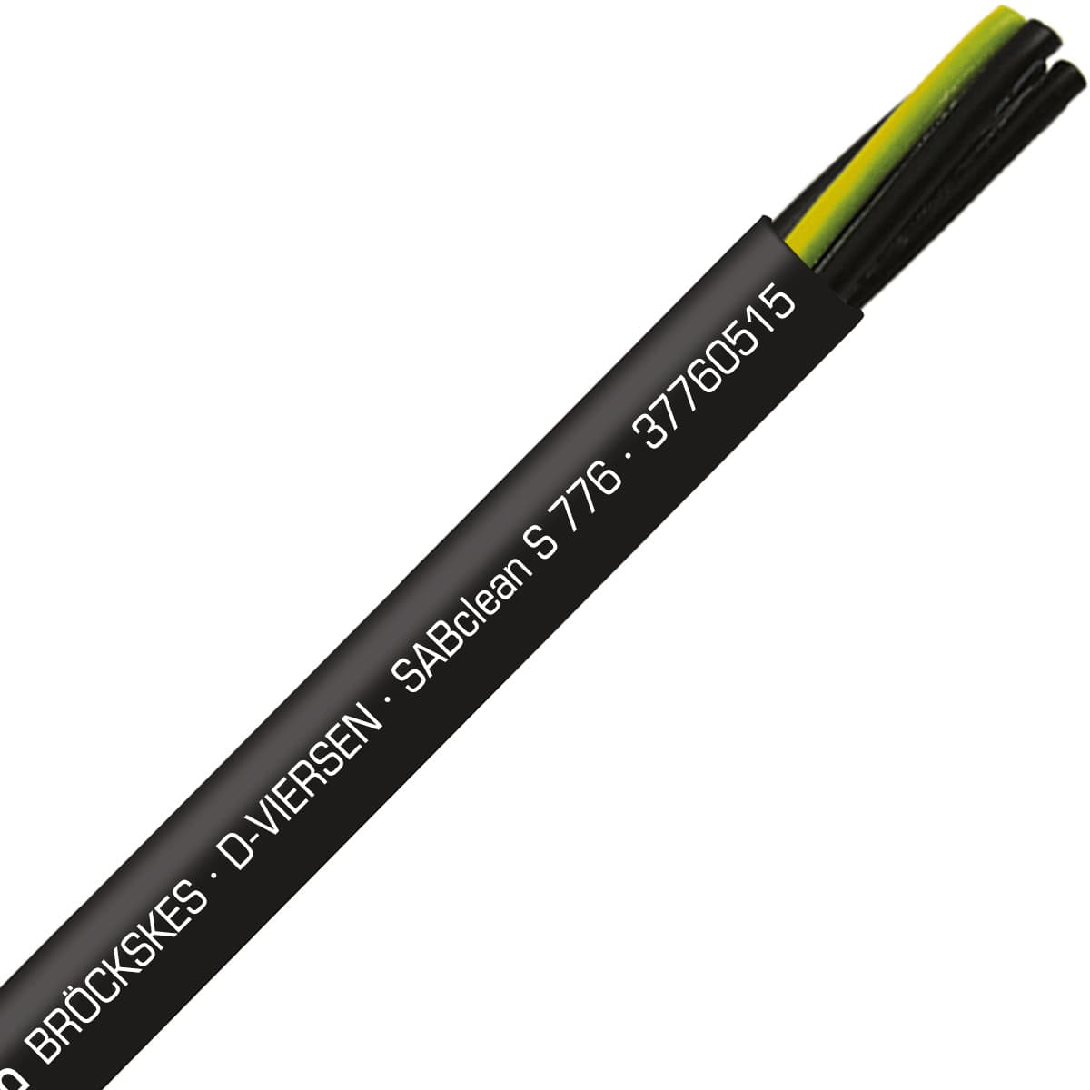 SAB 37760515 SABclean S 776 - 16 AWG/5c, continuous flex control cable, CE, RoHS SAB 37760515 SABclean S 776 - 16 AWG/5c, continuous flex control cable, CE, RoHS