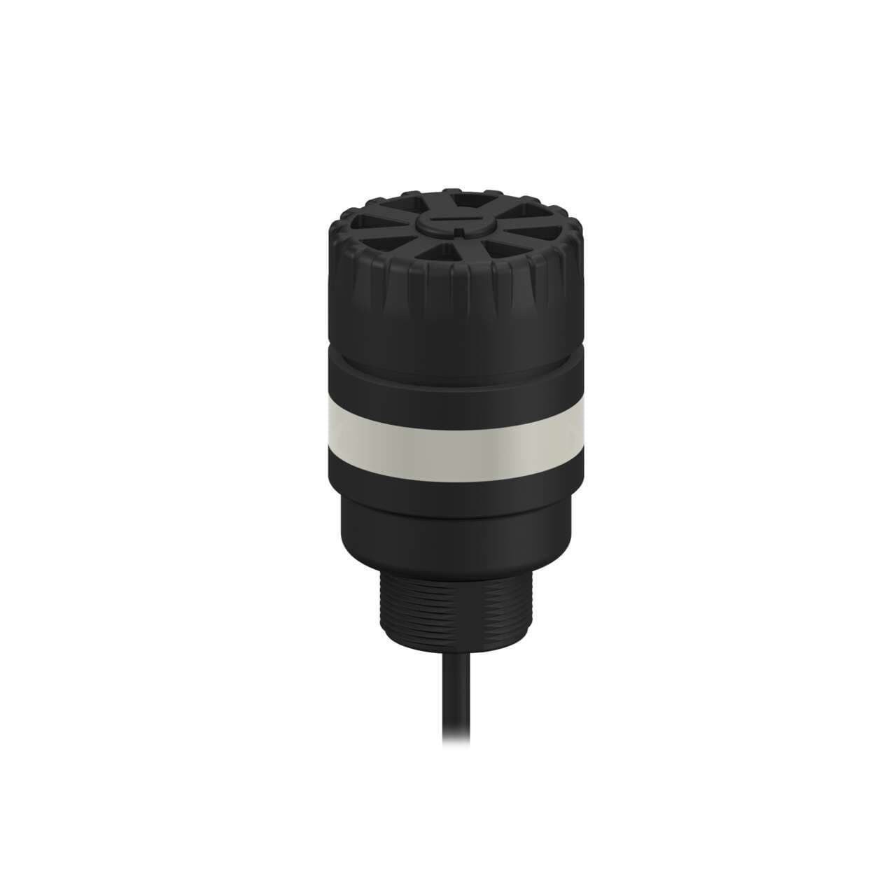 Banner TL50CRA Compact Tower Light: 1-Color Audible Indicator; Voltage: 12-30 V dc or 21-26 V ac; Environmental Rating: IP67; Input: Bimodal; Colors: Red; 2 m (6.5 ft) Integral Cable Banner TL50CRA Compact Tower Light: 1-Color Audible Indicator; Voltage: 12-30 V dc or 21-26 V ac; Environmental Rating: IP67; Input: Bimodal; Colors: Red; 2 m (6.5 ft) Integral Cable