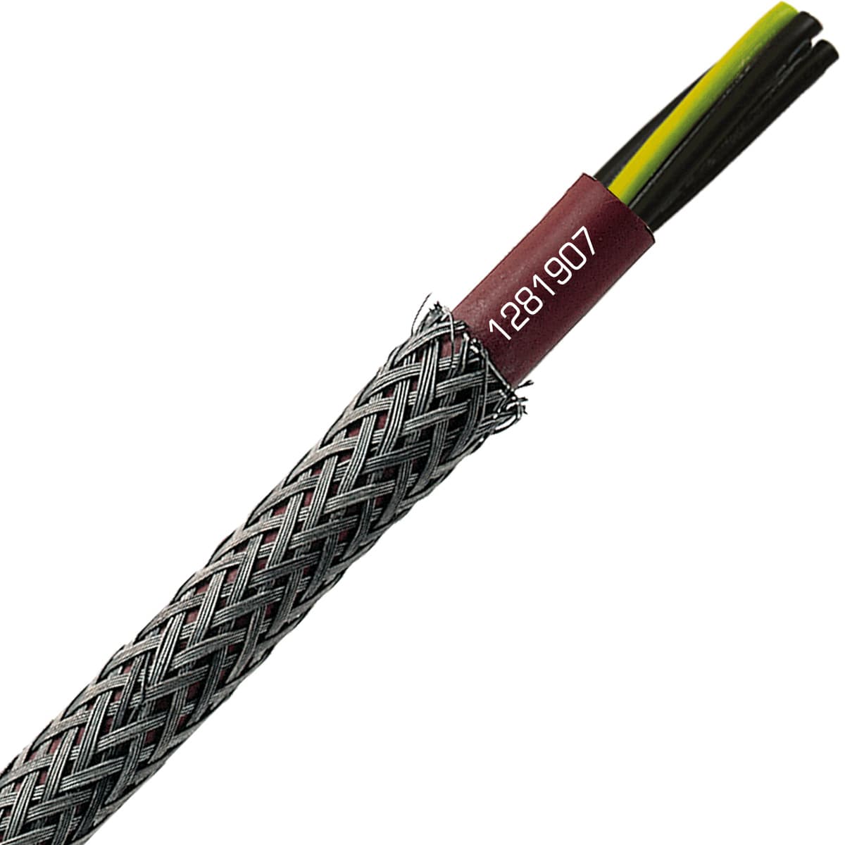 SAB 1281907 SC 600 HDTRS - 19 AWG/7c, high temperature steel wire shield silicone cable, UL CSA, CE, RoHS SAB 1281907 SC 600 HDTRS - 19 AWG/7c, high temperature steel wire shield silicone cable, UL CSA, CE, RoHS
