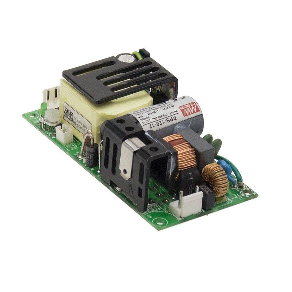 MEAN WELL RPS-120-24 AC-DC Open frame Medical power supply; Output 24VDC at 3.5A; EN60601 2xMOPP; compact size 4 inch x 2 inch MEAN WELL RPS-120-24 AC-DC Open frame Medical power supply; Output 24VDC at 3.5A; EN60601 2xMOPP; compact size 4 inch x 2 inch