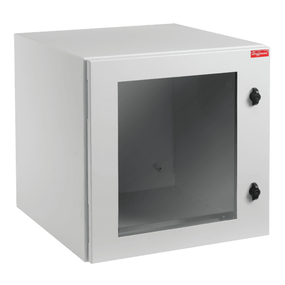 Hoffman PTRW242412G2 ProTek Single-Door, Type 4, 12, 24.09x23.62x11.81, Lt Gray, Steel, Window Hoffman PTRW242412G2 ProTek Single-Door, Type 4, 12, 24.09x23.62x11.81, Lt Gray, Steel, Window