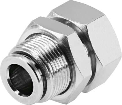 Festo 578298 bulkhead fitting NPQH-H-G14F-Q8-P10 Size: Standard, Nominal size: 7 mm, Assembly position: Any, Container size: 10, Design structure: Push/pull principle Festo 578298 bulkhead fitting NPQH-H-G14F-Q8-P10 Size: Standard, Nominal size: 7 mm, Assembly position: Any, Container size: 10, Design structure: Push/pull principle