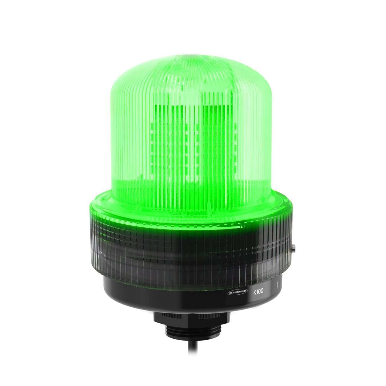 Banner K100PBLGYR Banner K100PBLGYR - K100 Pro Daylight Visible: 3 Color Beacon; 12-48 V dc; Polycarbonate; IP66, IP69K; Green, Yellow, Red; 2 m (6.5 ft) Integral Cable Banner K100PBLGYR Banner K100PBLGYR - K100 Pro Daylight Visible: 3 Color Beacon; 12-48 V dc; Polycarbonate; IP66, IP69K; Green, Yellow, Red; 2 m (6.5 ft) Integral Cable
