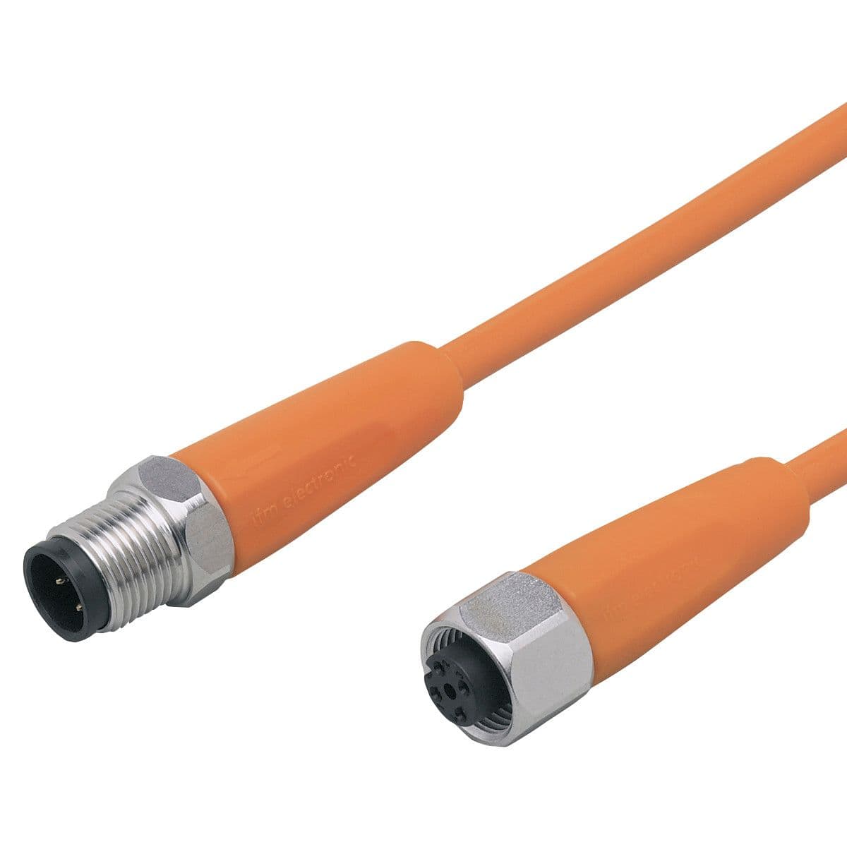 ifm Electronic EVT101 Connection cable, For use in sanitary and wet areas in the food industry, System: Free from silicone; gold-plated contacts; Drag chain suitability, Application: sanitary and wet areas in the food industry, Free from silicone: yes ifm Electronic EVT101 Connection cable, For use in sanitary and wet areas in the food industry, System: Free from silicone; gold-plated contacts; Drag chain suitability, Application: sanitary and wet areas in the food industry, Free from silicone: yes