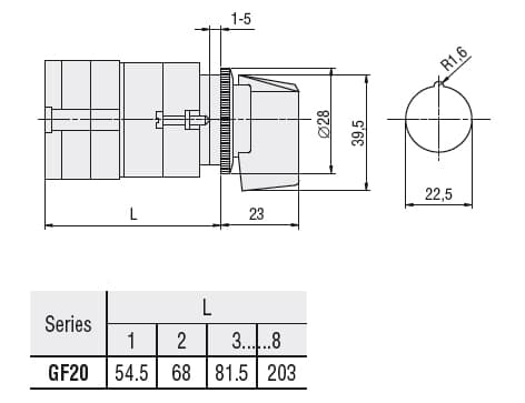 Lovato Electric GF2069U11 GF2069U11 Lovato - Rotary cam switch GF series, changeover switch without 0, 4 poles 20A, for front mounting with black handle without front plate for hole dia: 22mm fixing Lovato Electric GF2069U11 GF2069U11 Lovato - Rotary cam switch GF series, changeover switch without 0, 4 poles 20A, for front mounting with black handle without front plate for hole dia: 22mm fixing