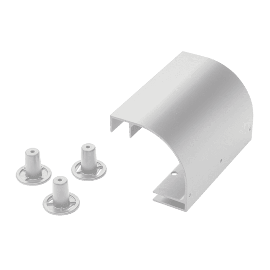 Hoffman LSRDW Stringer Radius Drop Kit, White, Steel Hoffman LSRDW Stringer Radius Drop Kit, White, Steel