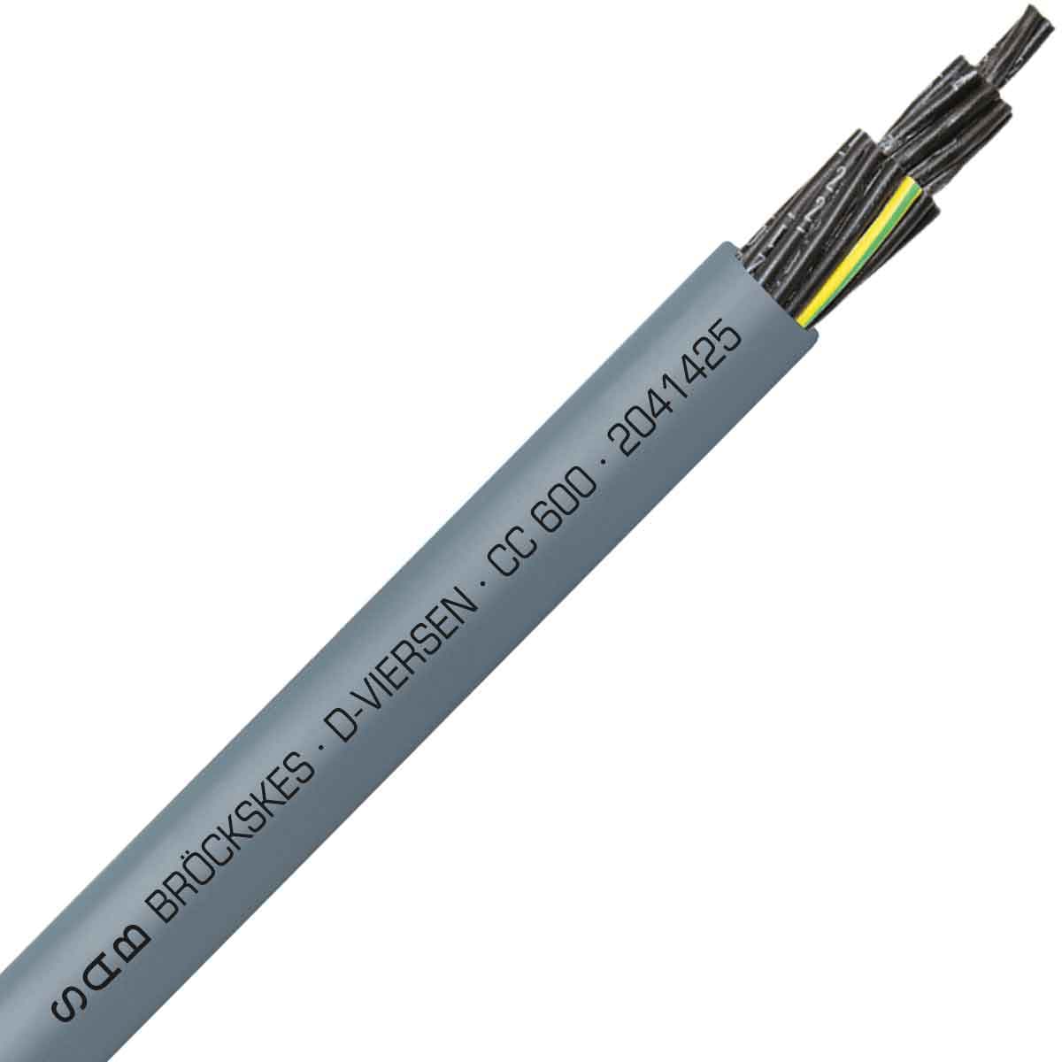 SAB 2041425 CC 600 - 12 AWG/25c, oil resistant PVC flexible control cable, 600V, UL, CSA, VDE, CE, RoHS SAB 2041425 CC 600 - 12 AWG/25c, oil resistant PVC flexible control cable, 600V, UL, CSA, VDE, CE, RoHS