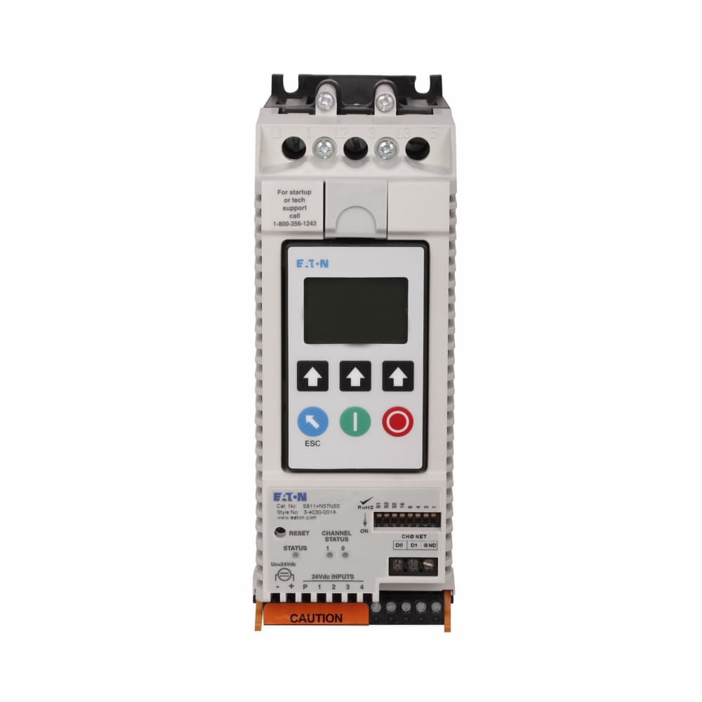 Eaton S811+N37N3S S811+N37N3S Eaton - Eaton S811+ soft starter, 65mm 37 A with OPT Inside the Delta Eaton S811+N37N3S S811+N37N3S Eaton - Eaton S811+ soft starter, 65mm 37 A with OPT Inside the Delta