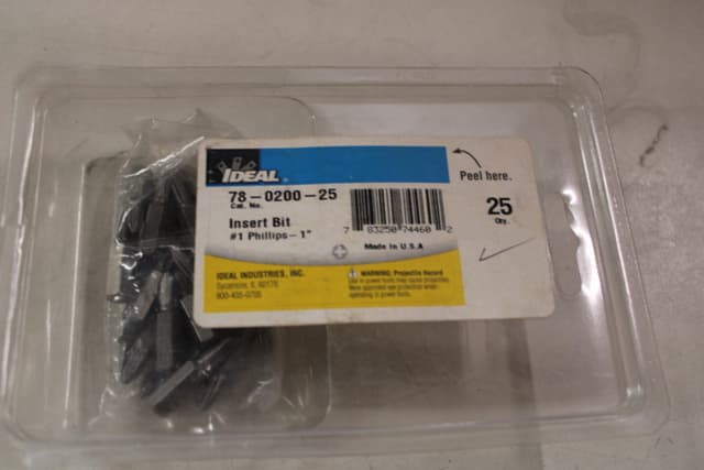 78-0200-25 Part Image. Manufactured by Ideal Industries.
