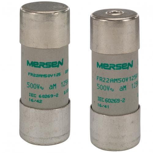 Mersen A1022166 Cylindrical fuse-link aM 690VAC 22.2x58, 63A with striker Mersen A1022166 Cylindrical fuse-link aM 690VAC 22.2x58, 63A with striker