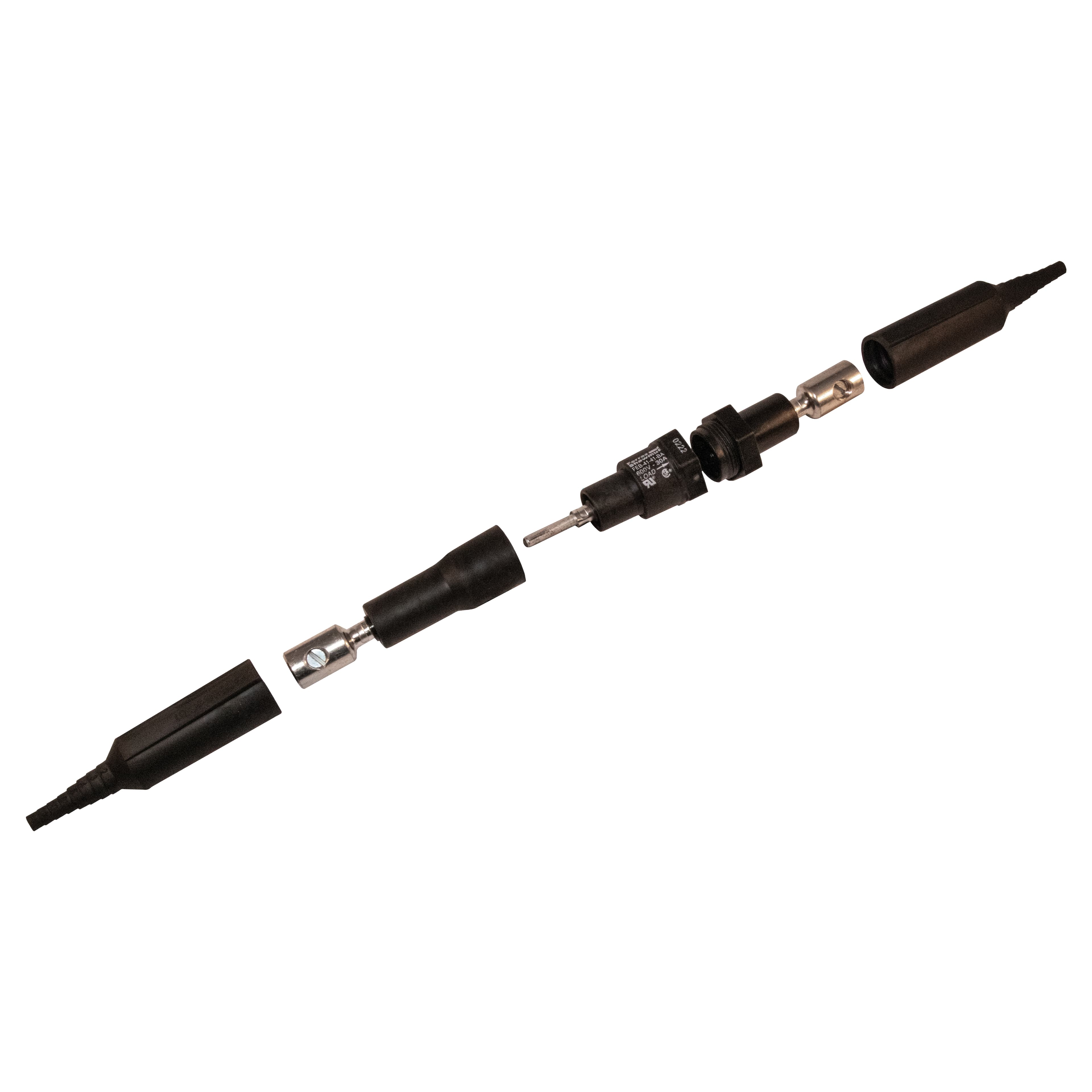 Mersen FEB-41-41-BA FEB-41-41-BA Mersen - Fuse Block 600VAC 600VDC Midget 30A 1-Pole 41-41-BA Crimp Mersen FEB-41-41-BA FEB-41-41-BA Mersen - Fuse Block 600VAC 600VDC Midget 30A 1-Pole 41-41-BA Crimp