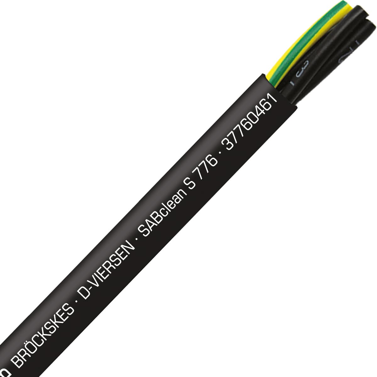 SAB 37760461 SABclean S 776 - 8 AWG/4c, continuous flex control cable, CE, RoHS SAB 37760461 SABclean S 776 - 8 AWG/4c, continuous flex control cable, CE, RoHS