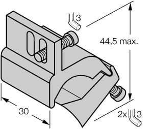 KLI6Z Part Image. Manufactured by Turck.
