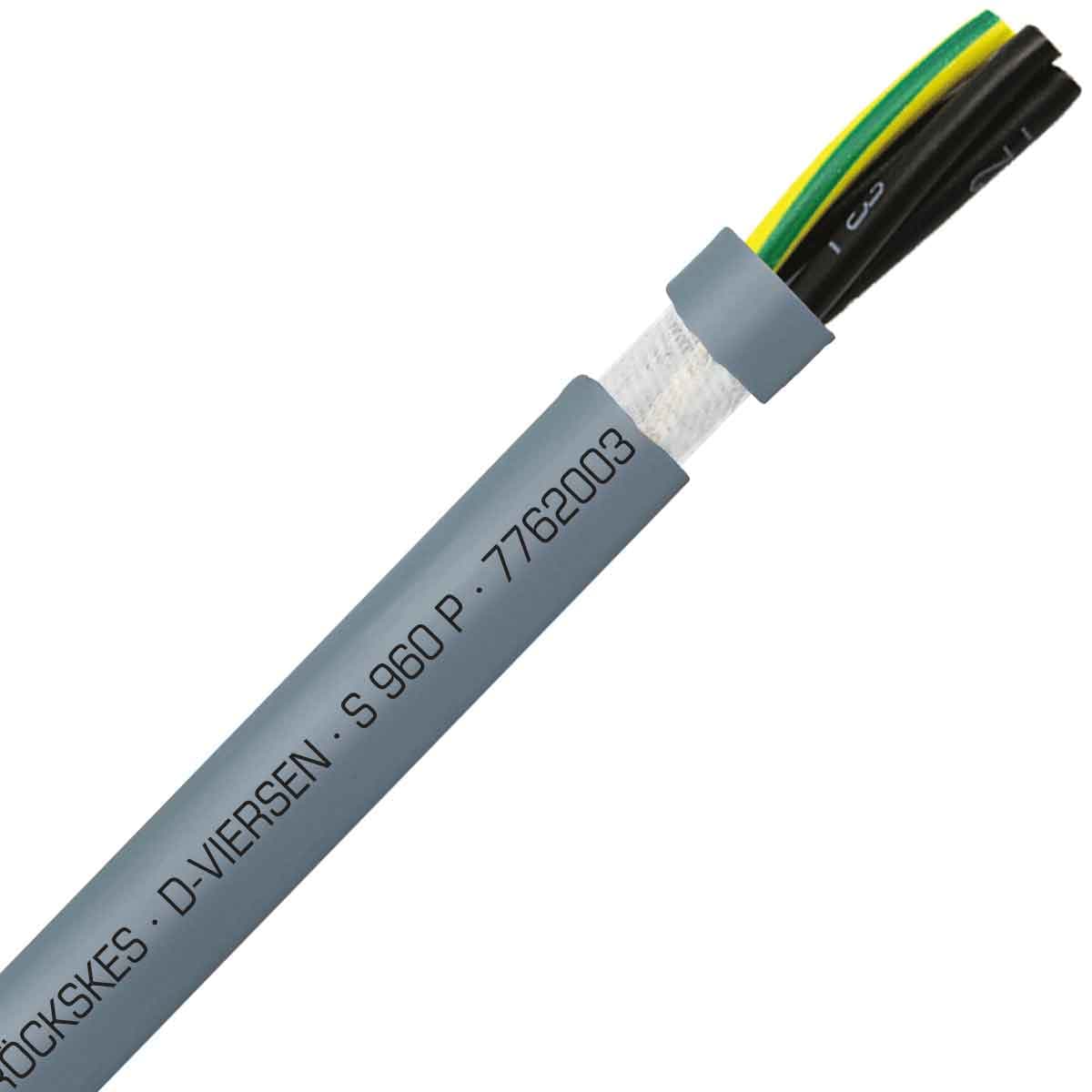 SAB 7762003 S 960 P - 20 AWG/3c, tear & oil resistant continuous flex PUR control cable, UL, CSA, CE, RoHS SAB 7762003 S 960 P - 20 AWG/3c, tear & oil resistant continuous flex PUR control cable, UL, CSA, CE, RoHS
