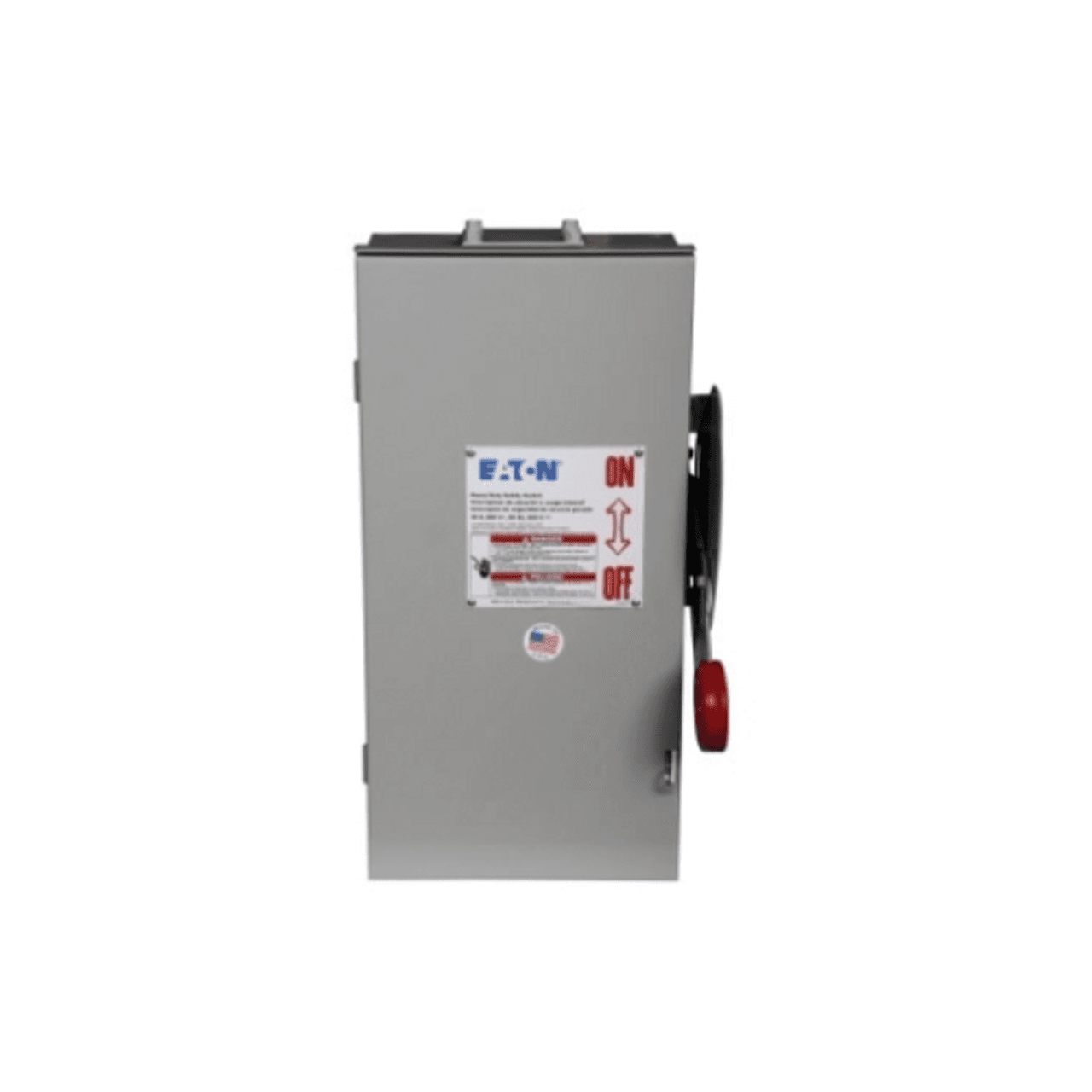 Eaton DH261URK DH261URK Eaton - Eaton Heavy duty single-throw non-fused safety switch, Single-throw, 30A, NEMA 3R, Painted galvanized steel, , Non-fusible, Two-pole, Two-wire, 3 at 240 Vac TD 1 Ph, 7.5 at 480 Vac TD 1 Ph, 10 at 600 Vac TD 1 Ph, 15 at 600 Vdc Eaton DH261URK DH261URK Eaton - Eaton Heavy duty single-throw non-fused safety switch, Single-throw, 30A, NEMA 3R, Painted galvanized steel, , Non-fusible, Two-pole, Two-wire, 3 at 240 Vac TD 1 Ph, 7.5 at 480 Vac TD 1 Ph, 10 at 600 Vac TD 1 Ph, 15 at 600 Vdc