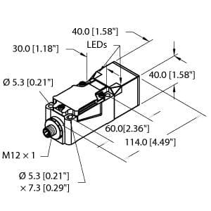 Turck NI50U-CP40-AP6X2-H1141 NI50U-CP40-AP6X2-H1141 Turck - NI50U-CP40-AP6X2-H1141 Inductive Sensor, With Extended Switching Distance Turck NI50U-CP40-AP6X2-H1141 NI50U-CP40-AP6X2-H1141 Turck - NI50U-CP40-AP6X2-H1141 Inductive Sensor, With Extended Switching Distance