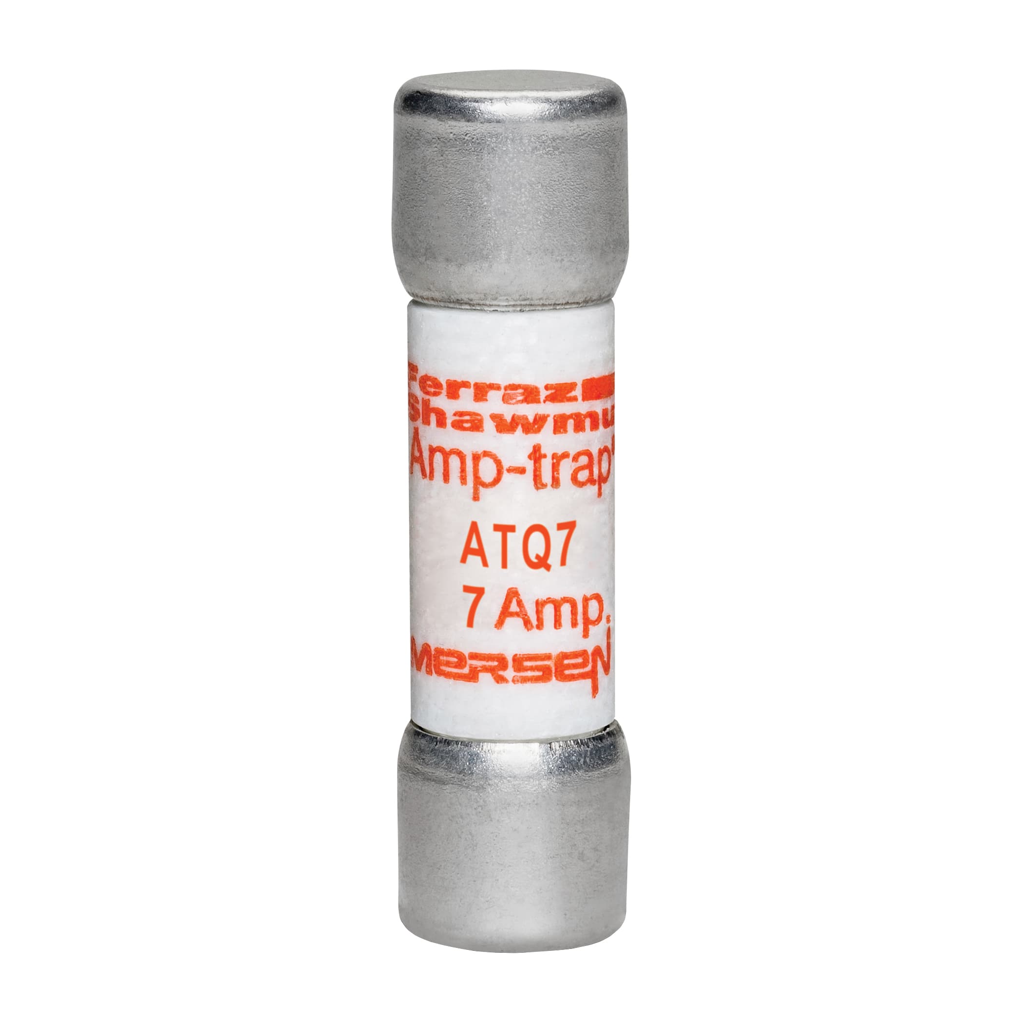 Mersen ATQ7 ATQ7 Mersen - Fuse ATQ - Midget - Time-Delay 500VAC 7A Ferrule Amp-Trap® Mersen ATQ7 ATQ7 Mersen - Fuse ATQ - Midget - Time-Delay 500VAC 7A Ferrule Amp-Trap®