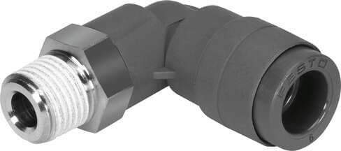 Festo 132891 push-in L-fitting QSL-V0-1/8-4 360° orientable, male thread with external hexagon. Size: Standard, Nominal size: 2,8 mm, Material fire test: (* UL94 V-0 (housing), * UL94 V-0 (releasing ring)), Type of seal on screw-in stud: coating, Design structure: Pus Festo 132891 push-in L-fitting QSL-V0-1/8-4 360° orientable, male thread with external hexagon. Size: Standard, Nominal size: 2,8 mm, Material fire test: (* UL94 V-0 (housing), * UL94 V-0 (releasing ring)), Type of seal on screw-in stud: coating, Design structure: Pus