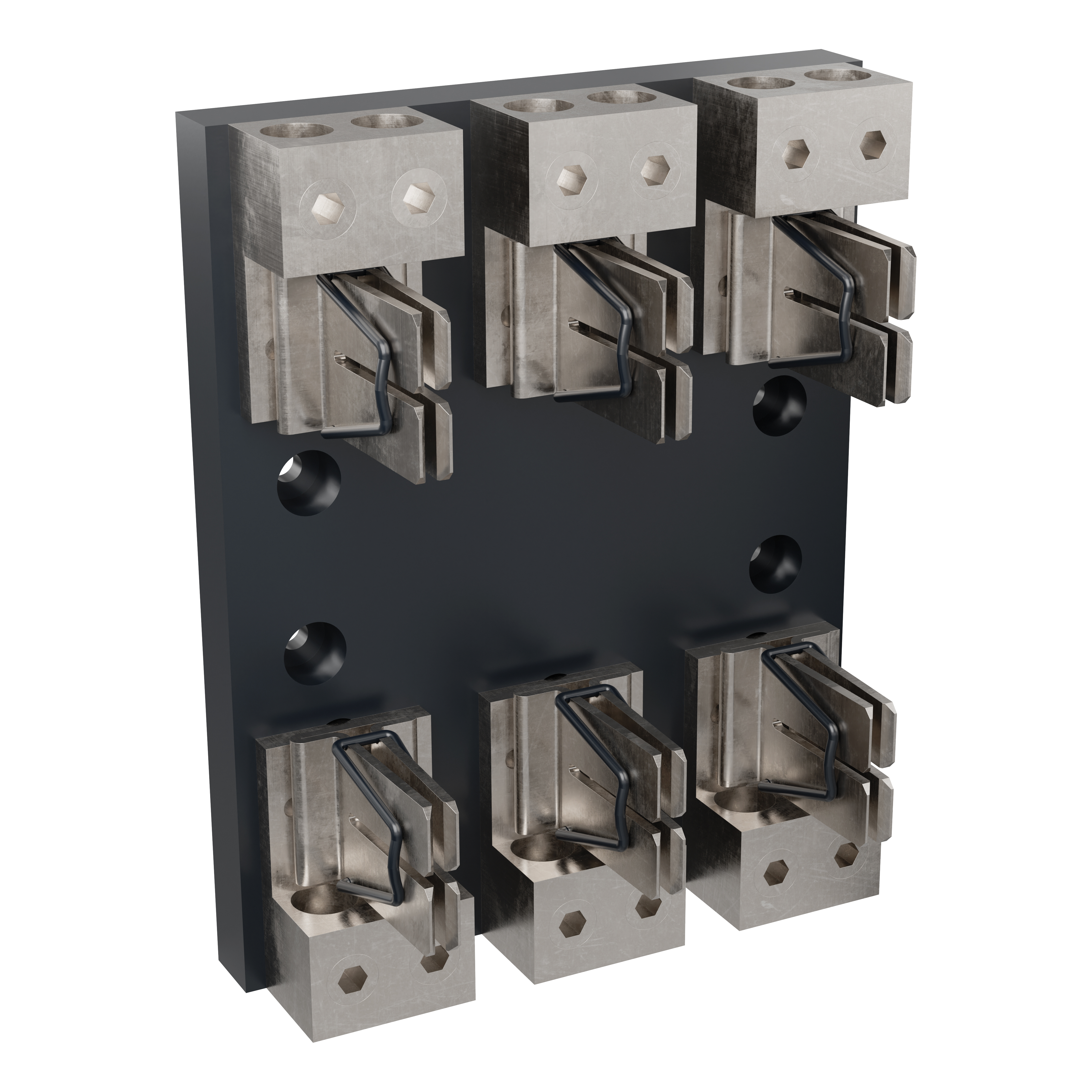 Mersen 64033J 64033J Mersen - Fuse Block 600VAC 600VDC Class J 400A 3-Pole Box In-Line Clip Mersen 64033J 64033J Mersen - Fuse Block 600VAC 600VDC Class J 400A 3-Pole Box In-Line Clip