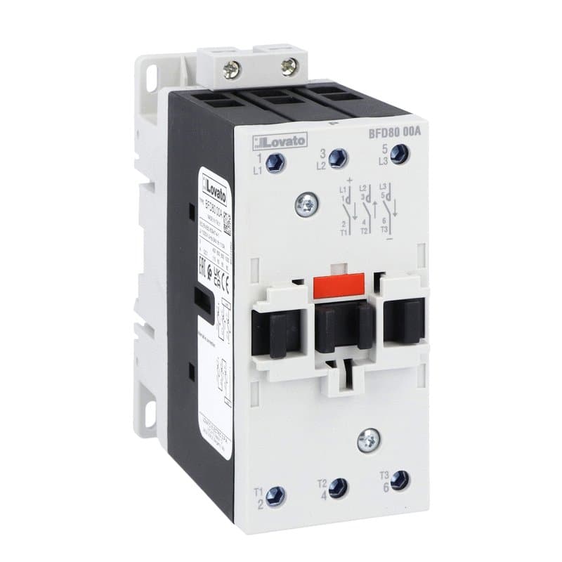 Lovato Electric BFD8000A12060 BFD8000A12060 Lovato - Three-pole contactor, 60A/1000V DC1, AC coil, 120VAC 60Hz Lovato Electric BFD8000A12060 BFD8000A12060 Lovato - Three-pole contactor, 60A/1000V DC1, AC coil, 120VAC 60Hz