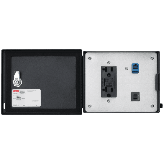 Hoffman HDP5ETHCC InterSafe Data Interface Port for Ethernet/ProfiNet, Duplex, Polycarbonate Hoffman HDP5ETHCC InterSafe Data Interface Port for Ethernet/ProfiNet, Duplex, Polycarbonate